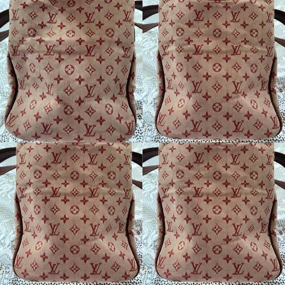 Authentic Louis Vuitton Cherry Monogram Josephine Mm Handbag - Picture 3 of 16